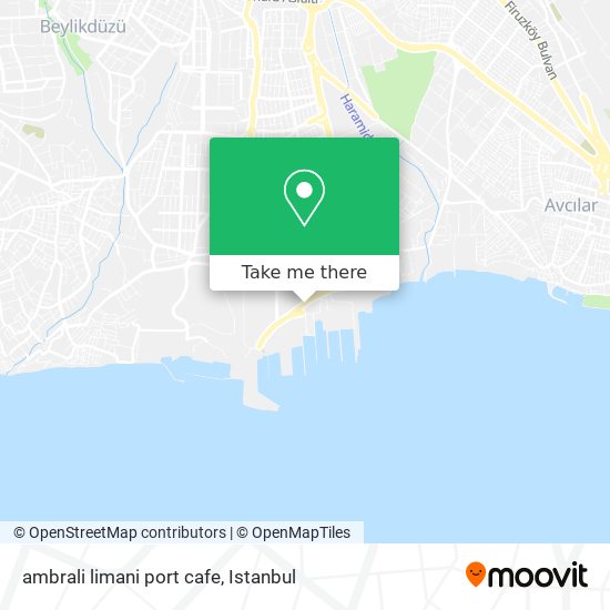 ambrali limani port cafe map