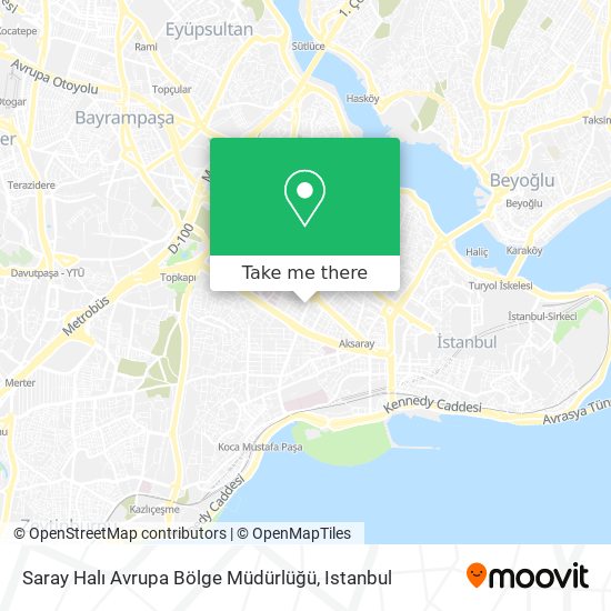 Saray Halı Avrupa Bölge Müdürlüğü map