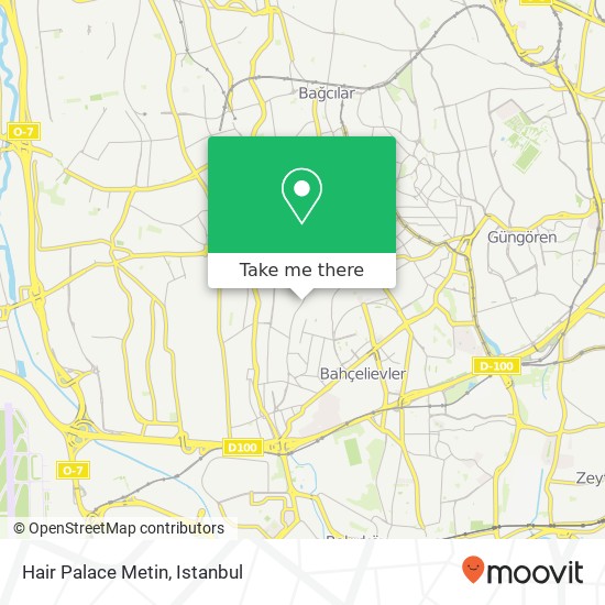 Hair Palace Metin map