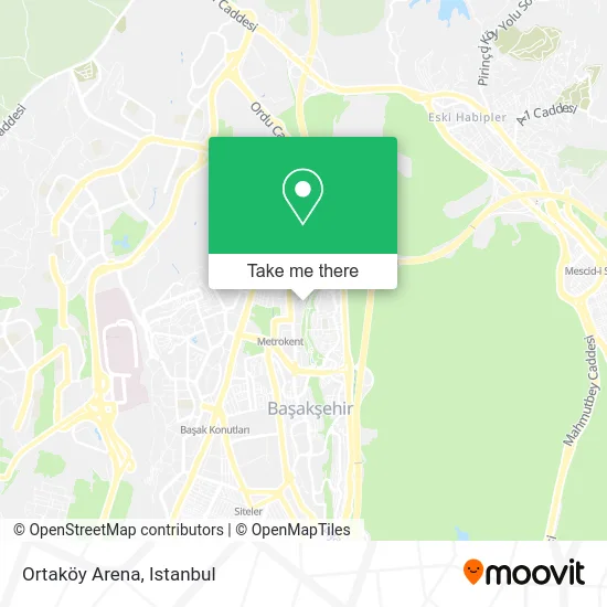 Ortaköy Arena map