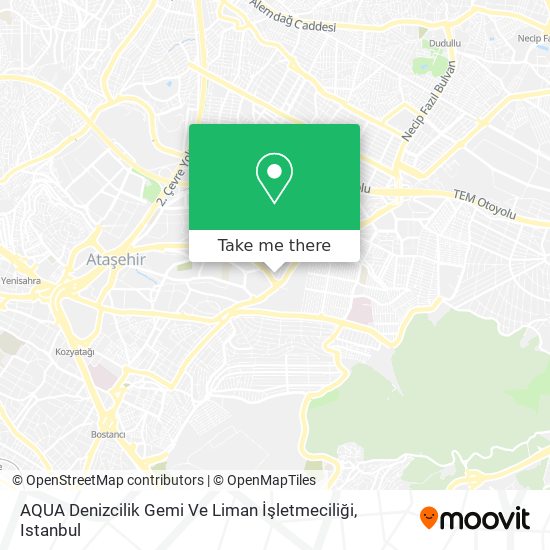 AQUA Denizcilik Gemi Ve Liman İşletmeciliği map