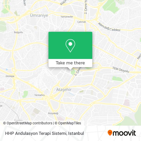 HHP Andulasyon Terapi Sistemi map
