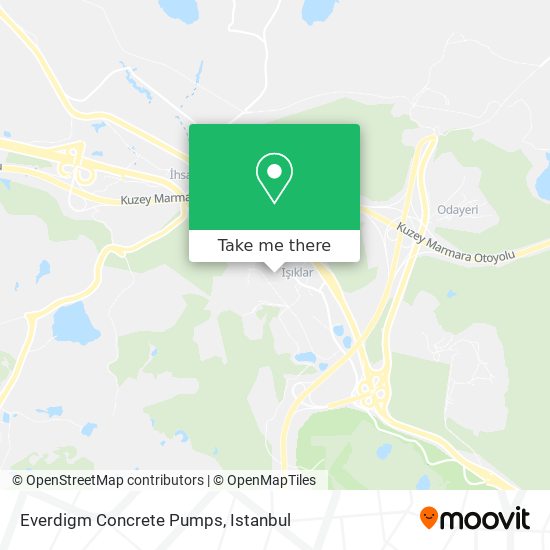 Everdigm Concrete Pumps map