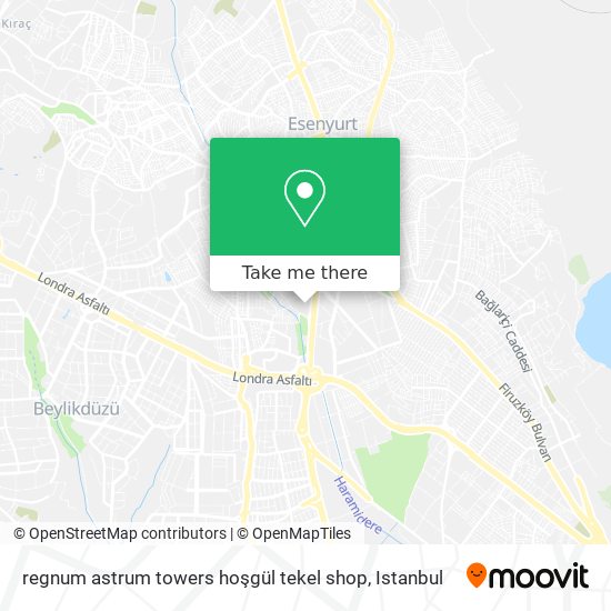 regnum astrum towers hoşgül tekel shop map