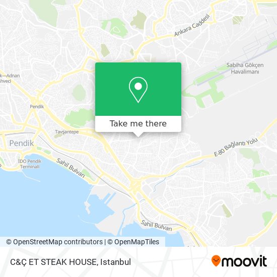 C&Ç ET STEAK HOUSE map