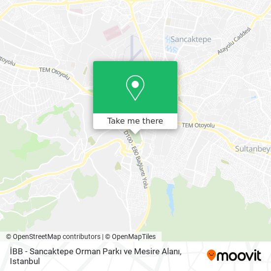 İBB - Sancaktepe Orman Parkı ve Mesire Alanı map