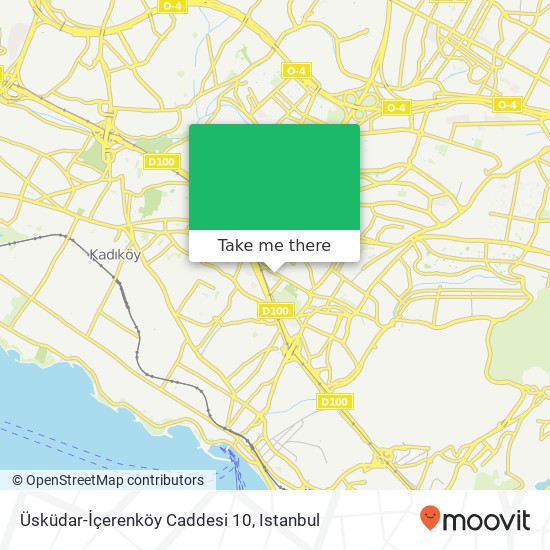 Üsküdar-İçerenköy Caddesi 10 map