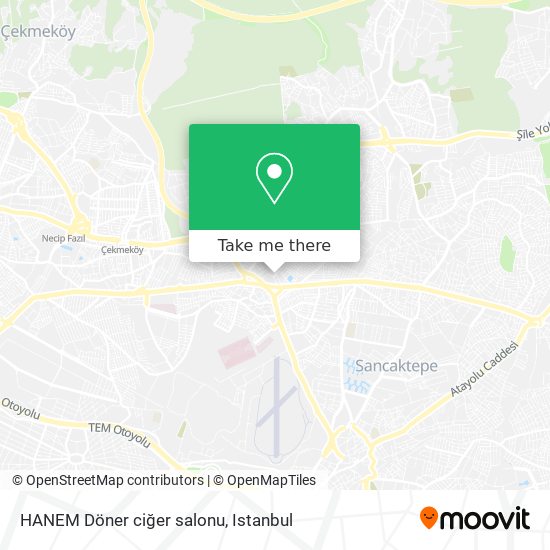 HANEM Döner ciğer salonu map