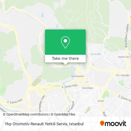 Ykp Otomotiv Renault Yetkili Servis map