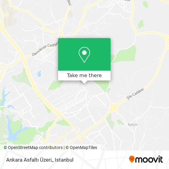 Ankara Asfaltı Üzeri, map
