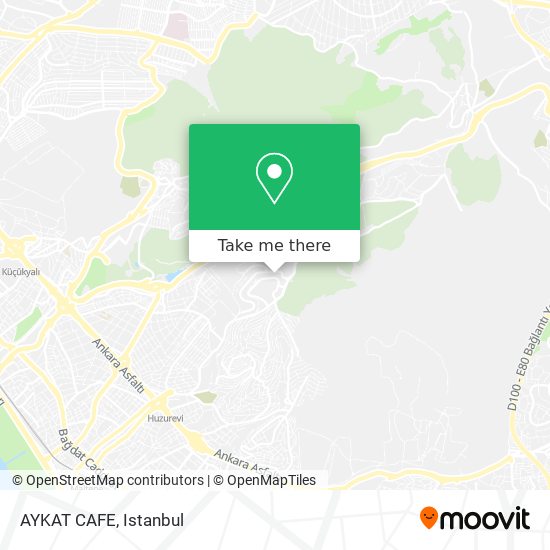 AYKAT CAFE map