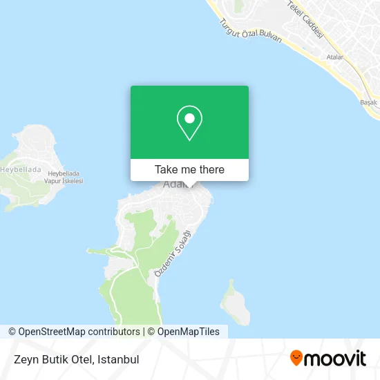 Zeyn Butik Otel map