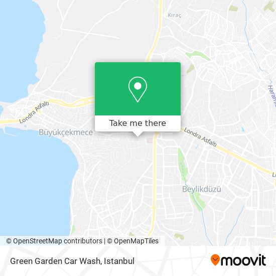 Green Garden Car Wash map