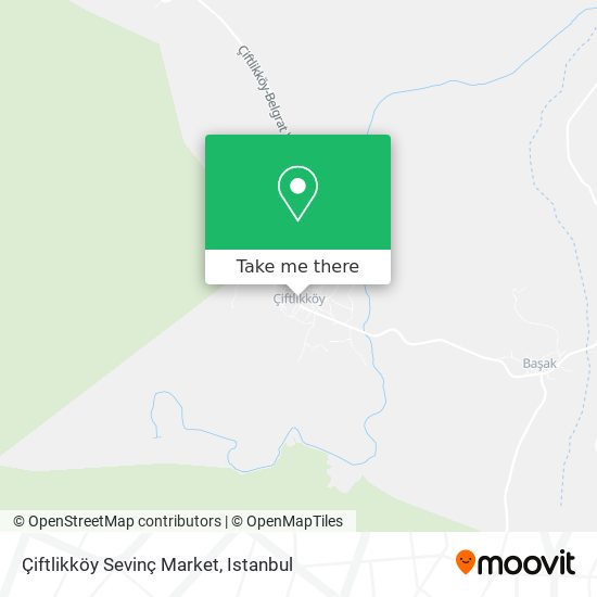 Çiftlikköy Sevinç Market map
