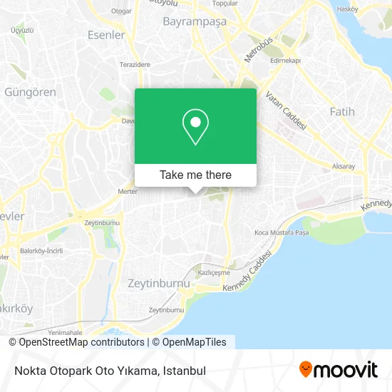 Nokta Otopark Oto Yıkama map