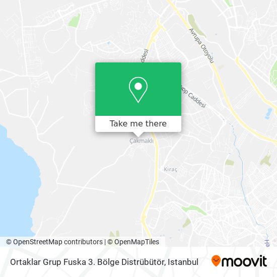Ortaklar Grup Fuska 3. Bölge Distrübütör map