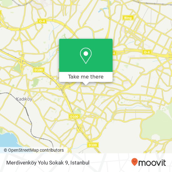 Merdivenköy Yolu Sokak 9 map