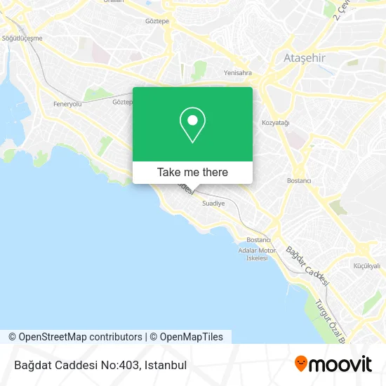 Bağdat Caddesi No:403 map