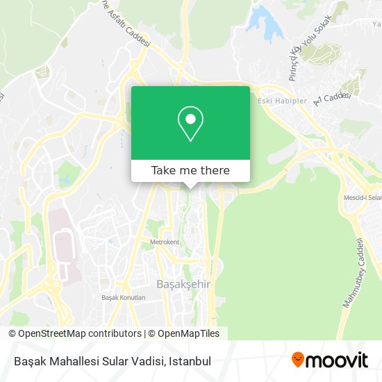 Başak Mahallesi Sular Vadisi map