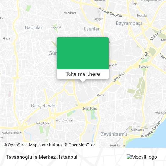 Tavsanoglu İs Merkezi map