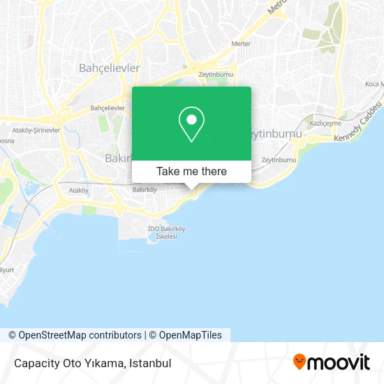 Capacity Oto Yıkama map