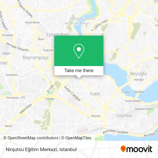 Ninjutsu Eğitim Merkezi map