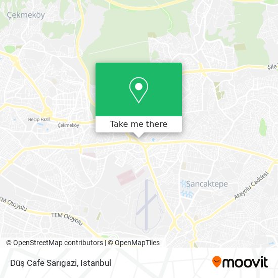 Düş Cafe Sarıgazi map