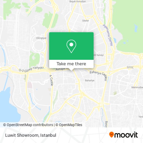 Luwit Showroom map