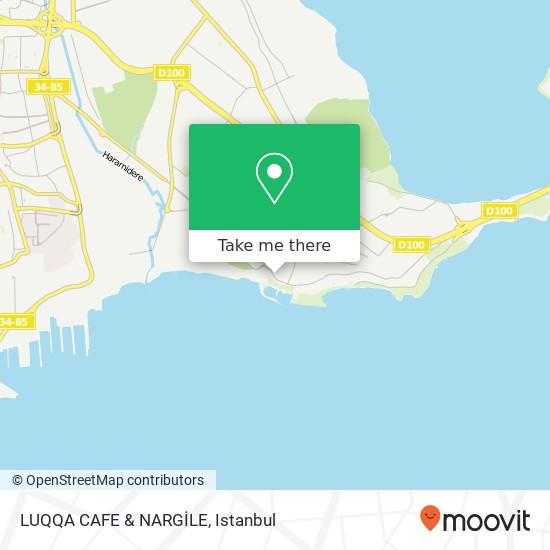 LUQQA CAFE & NARGİLE map