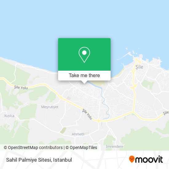 Sahil Palmiye Sitesi map