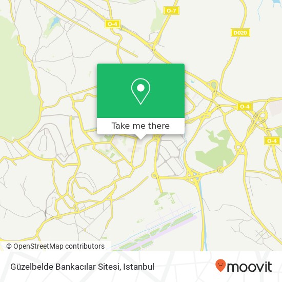 Güzelbelde Bankacılar Sitesi map