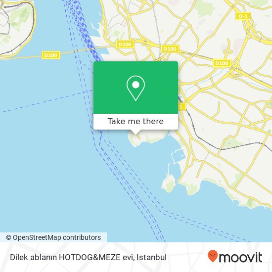 Dilek ablanın HOTDOG&MEZE evi map