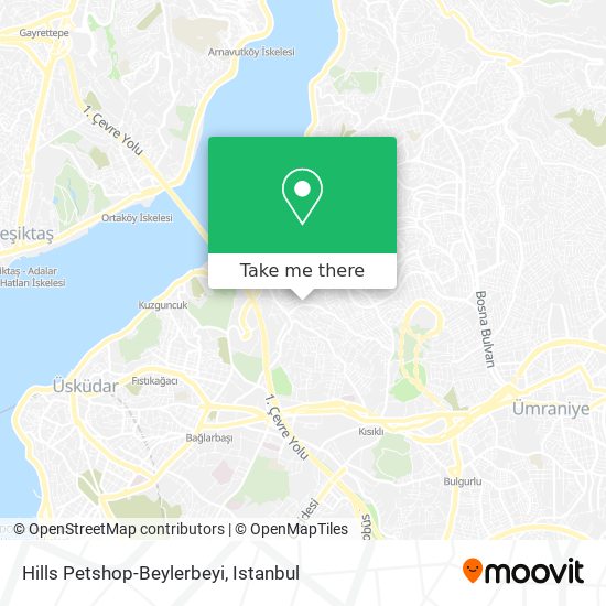 Hills Petshop-Beylerbeyi map