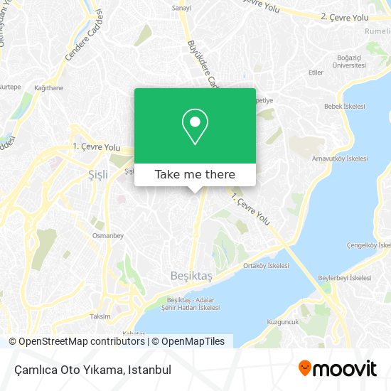 Çamlıca Oto Yıkama map