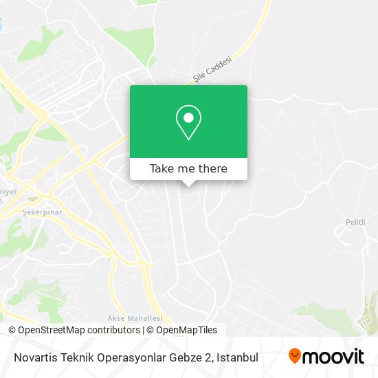 Novartis Teknik Operasyonlar Gebze 2 map