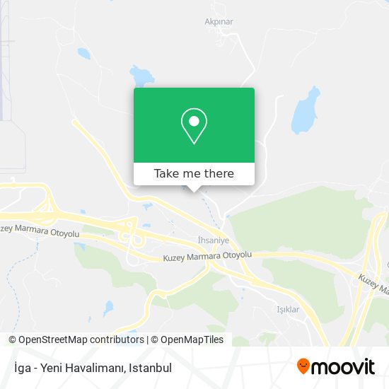 İga - Yeni Havalimanı map