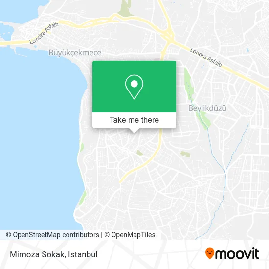 Mimoza Sokak map