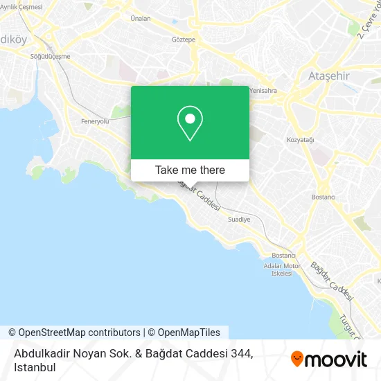 Abdulkadir Noyan Sok. & Bağdat Caddesi 344 map