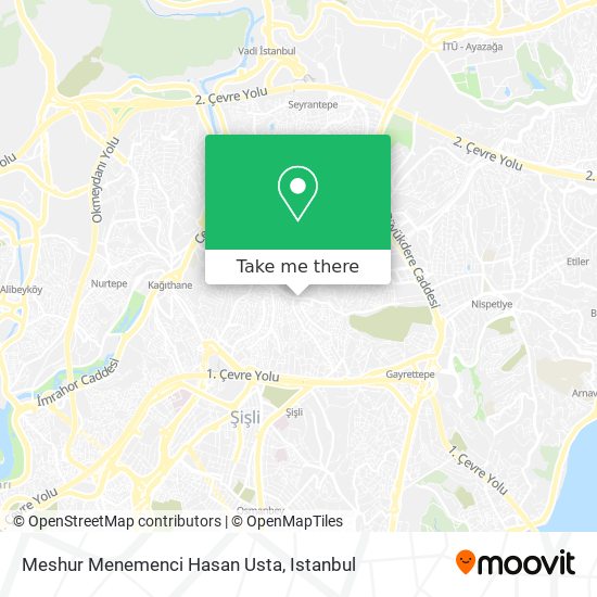 Meshur Menemenci Hasan Usta map
