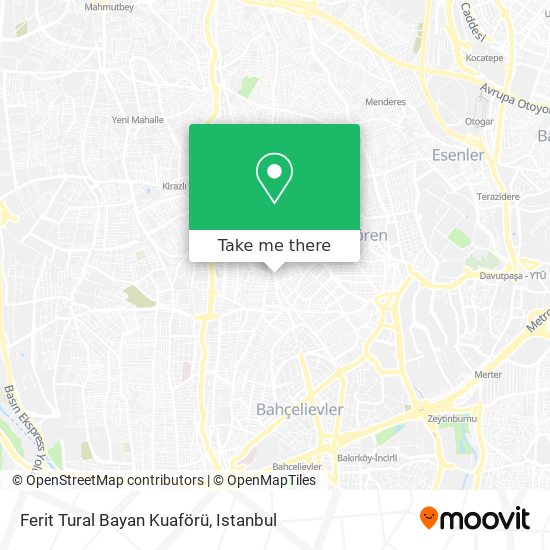 Ferit Tural Bayan Kuaförü map