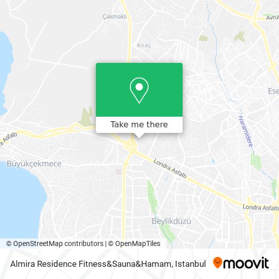 Almira Residence Fitness&Sauna&Hamam map