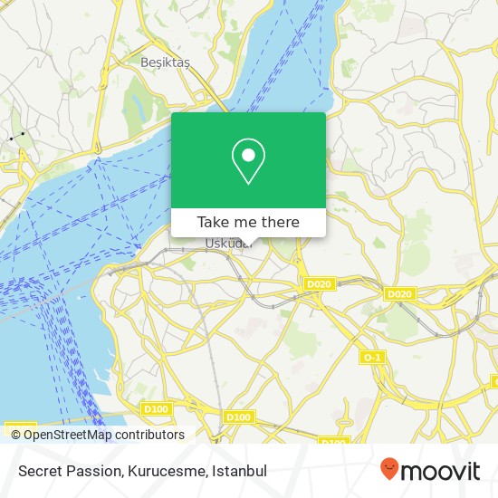 Secret Passion, Kurucesme map