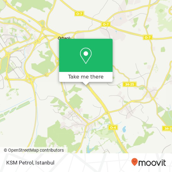 KSM Petrol map