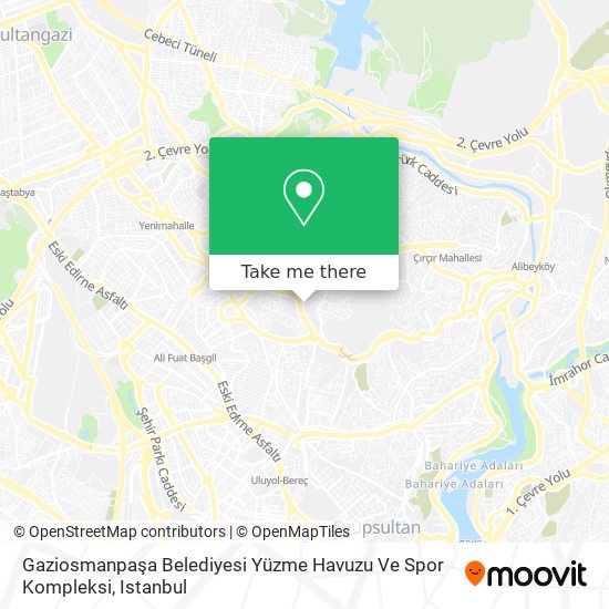 Gaziosmanpaşa Belediyesi Yüzme Havuzu Ve Spor Kompleksi map