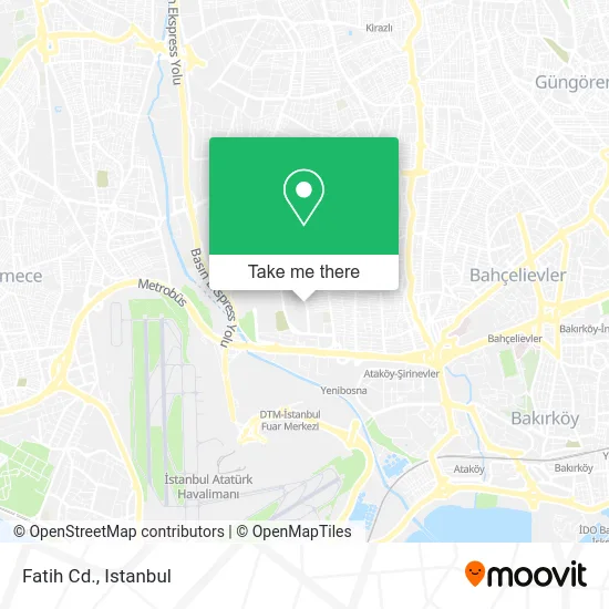 Fatih Cd. map