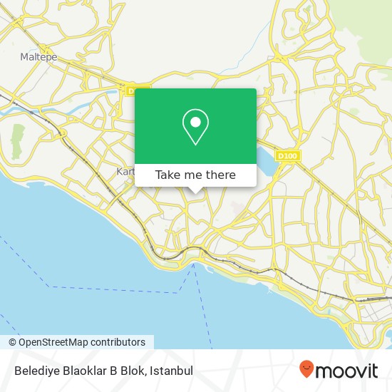 Belediye Blaoklar B Blok map