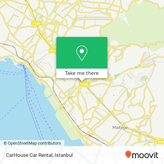 CarHouse Car Rental map