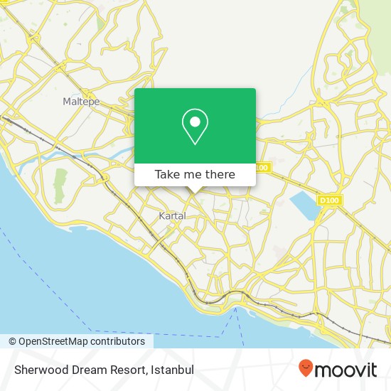 Sherwood Dream Resort map