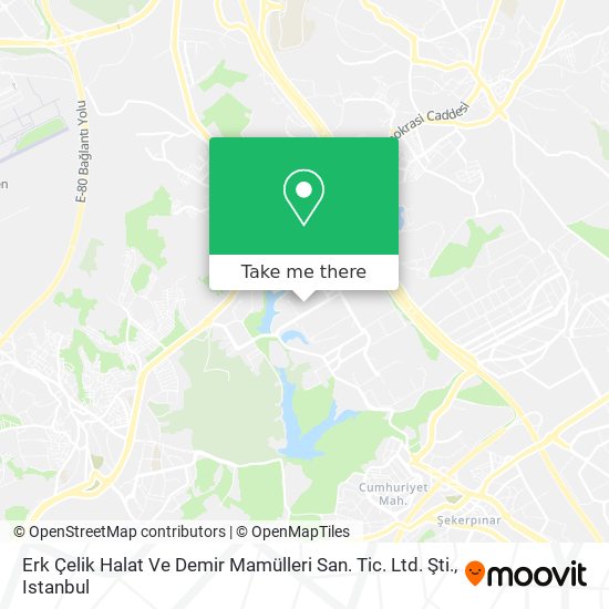 Erk Çelik Halat Ve Demir Mamülleri San. Tic. Ltd. Şti. map