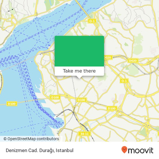 Denizmen Cad. Durağı map